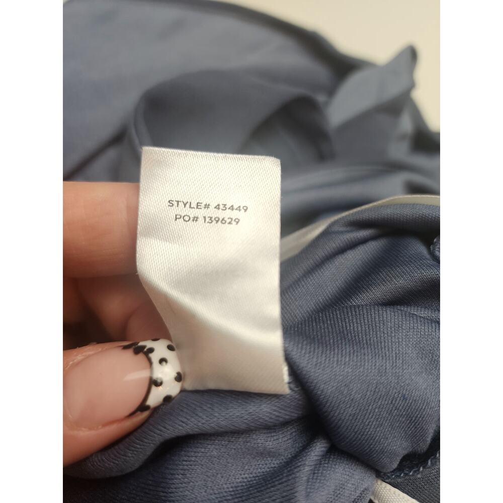 Lulus Dress Womens L Heavenly Hues Denim Blue prom wedding bridesmaid formal - Picture 7 of 9